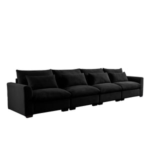 4 Seater Deep Seat Couches for Living Room