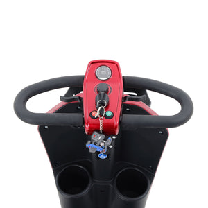 Max Plus - 4 Wheels Outdoor Compact Mobility Scooter With 2 Pieces X 20Ah Lead Acid Battery, 16 Miles, Cup Holders & USB Charger Port