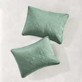 3 Piece Reversible Bedspread Set Seafoam Full/Queen