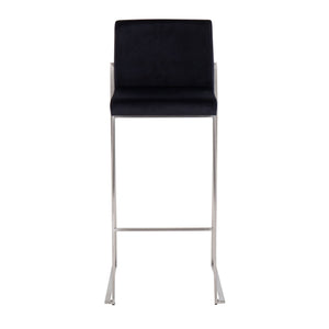 Fuji - Contemporary And Modern Elegance High Back Barstool