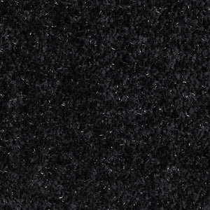 Lucifer - Sectional Sofa With 3 Pillows - Black Shimmer Chenille