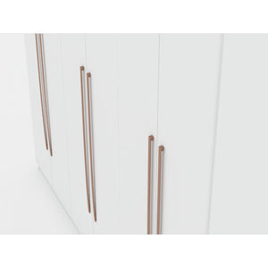 Gramercy - Free Standing Wardrobe Closet With Drawers And Shelves