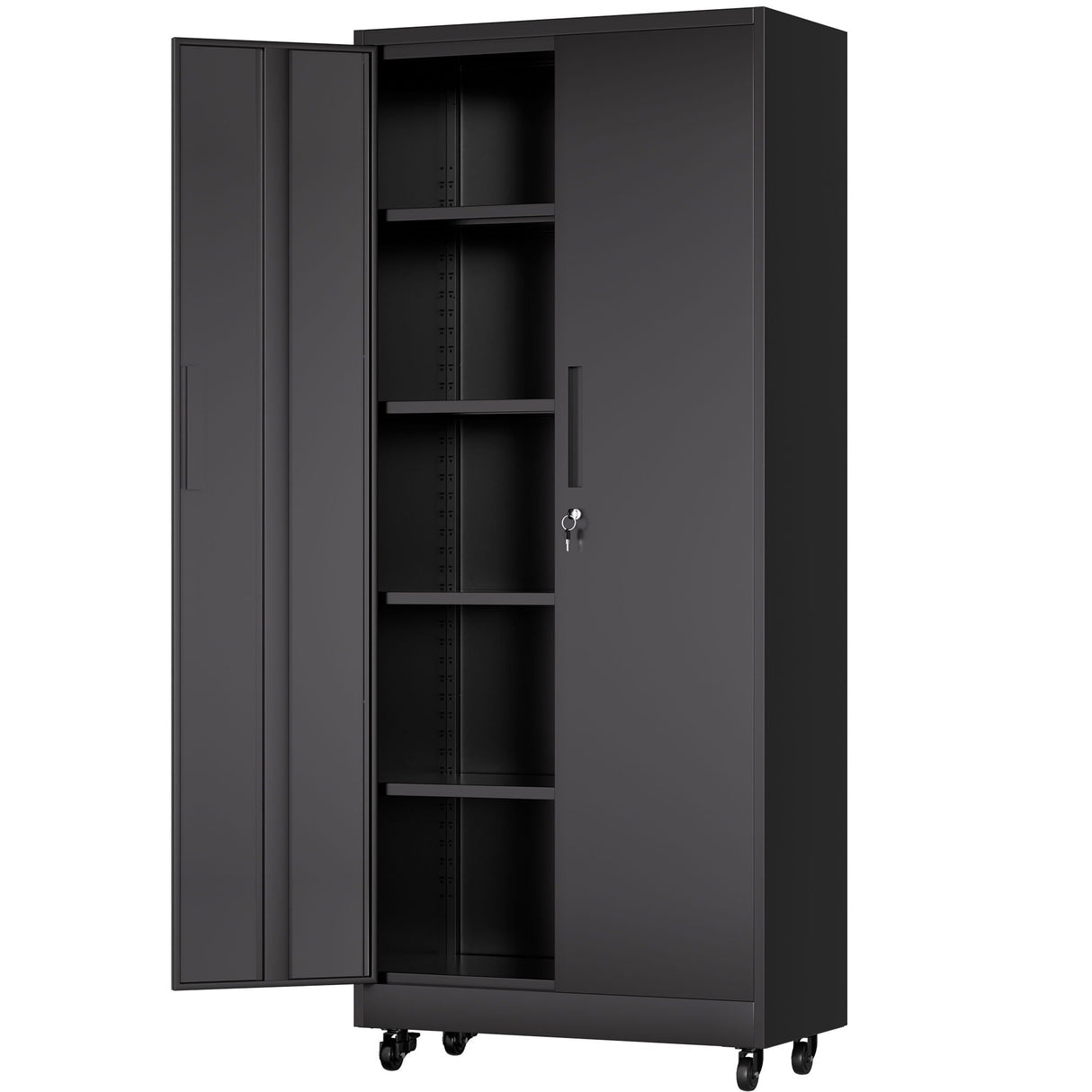 Heavy Duty Rolling Cabinet With Lock