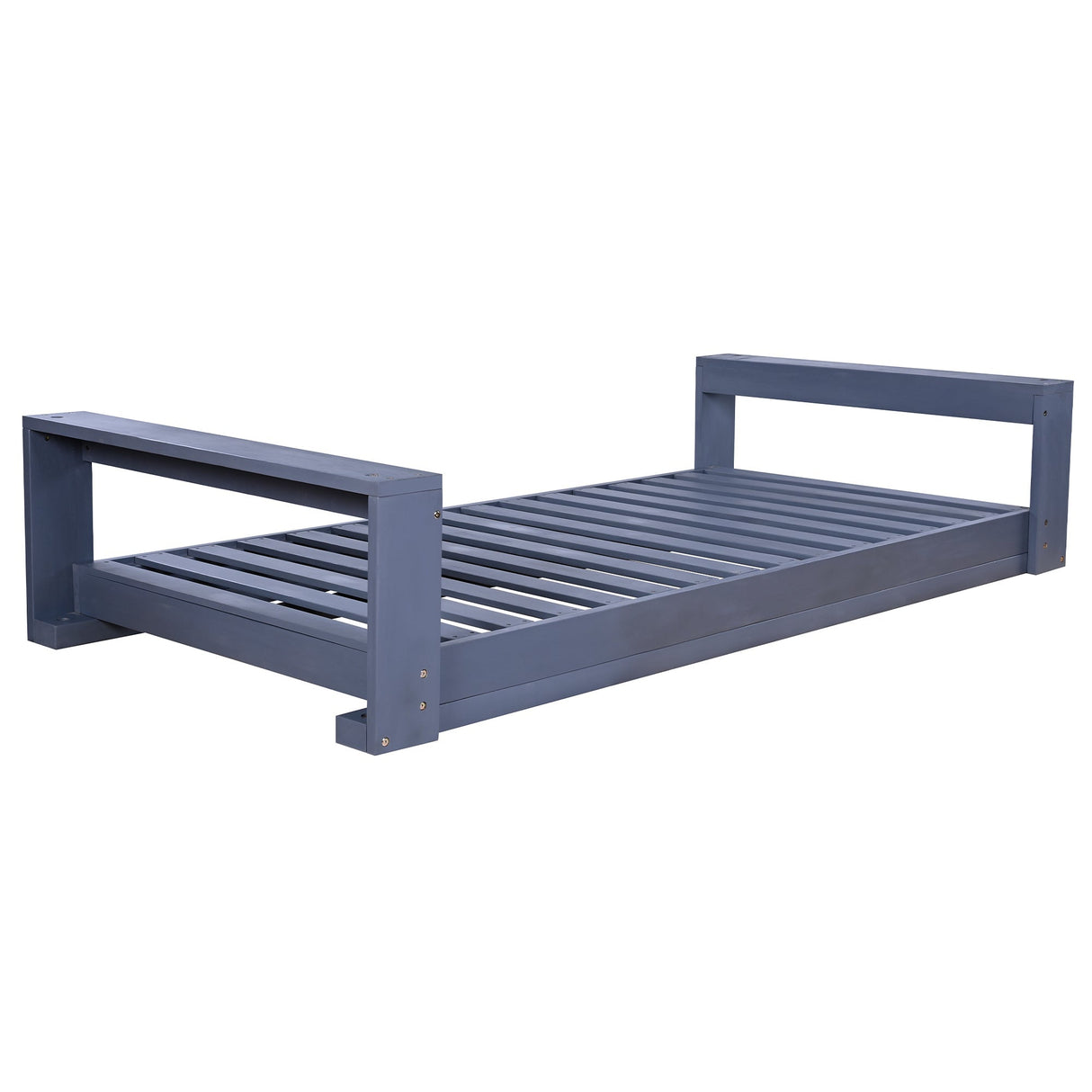 Twin Size Porch Swing Bed SeatingGray