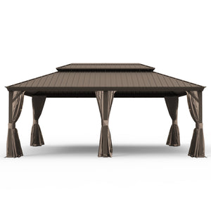 14' X 20' Hardtop Gazebo with Upgraded Features