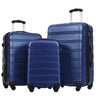 3 Piece Luggage Set Hardside Spinner Suitcase With Tsa Lock 20" 24" 28" Available