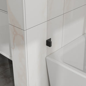 Frameless Tub Sliding Shower Door With Easy Clean Coating