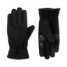Isotoner Signature Men's Active Gloves - Black