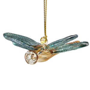 Egyptian Glass Dragon Fly - Green Wings