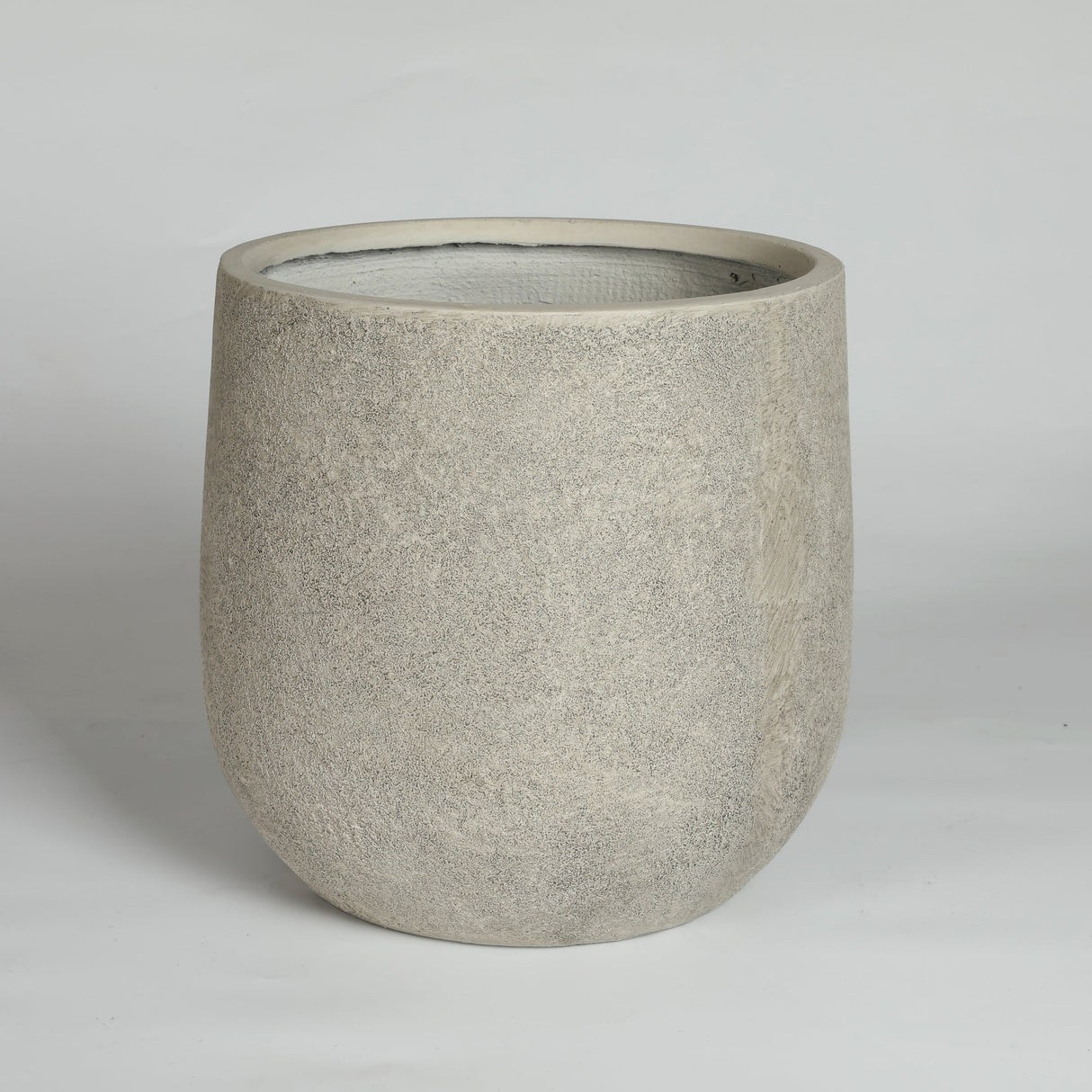 Round Concrete Planter Set of 2 - Antique Grey