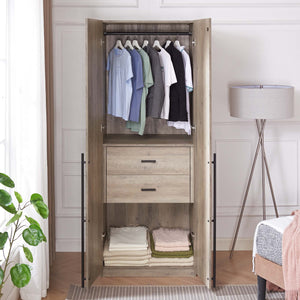 Lee - Free Standing Wardrobe Closet
