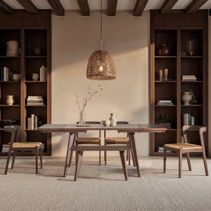 Capri 47-78.5" Solid Dining Table