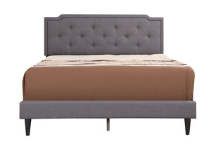 Button Tufted Bed Charming For Cozy Spaces
