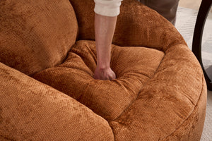 Foam Bean Bag Chairs for Adults and Teens with Ultra Soft Chenille Cover