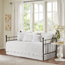 6 Piece Reversible Scalloped Edge Daybed Cover Set
