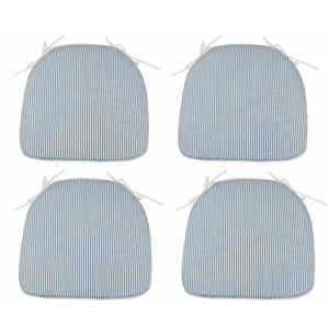 SAME AS Outdoor Patio Chair Cushions, Set of 4 - Blue