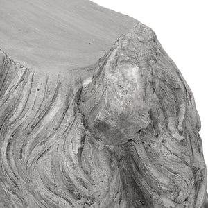 Charming Cocker Spaniel Dog Statue Bench Gray Magnesium Oxide 31.25'