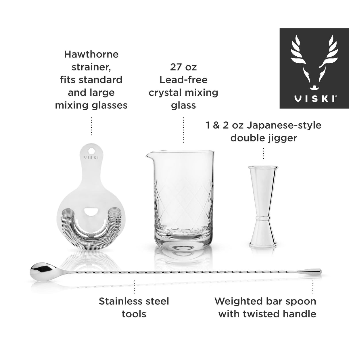 4-Piece Harrison Barware Set