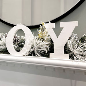 6-Ft. Christmas Snow Flocked Garland with Pinecones