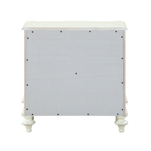 Dorothy - Nightstand With 2 Drawers - Ivory