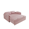 Sofa, Dual Purpose Lounge With Retractable Queen Size Bed