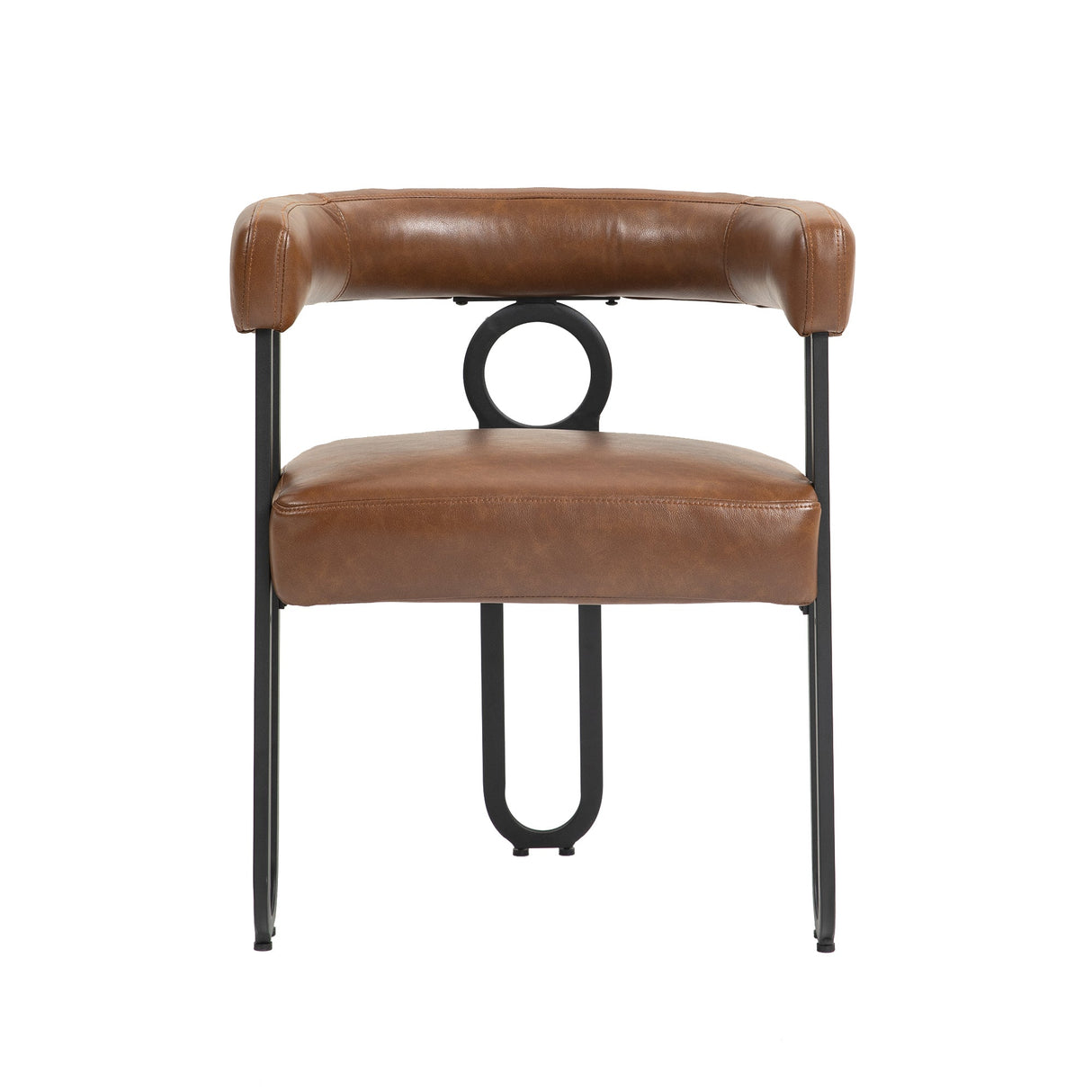 House hold contemporary designed upholstered accent/dining chair/barrel side chairs set of 2