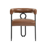 House hold contemporary designed upholstered accent/dining chair/barrel side chairs set of 2