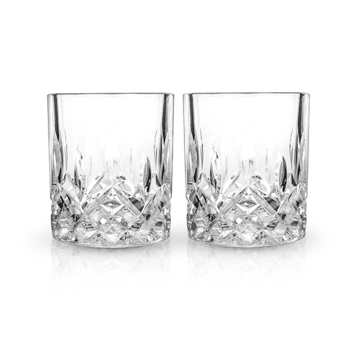 Admiral™ Crystal Rocks Glasses Viski®