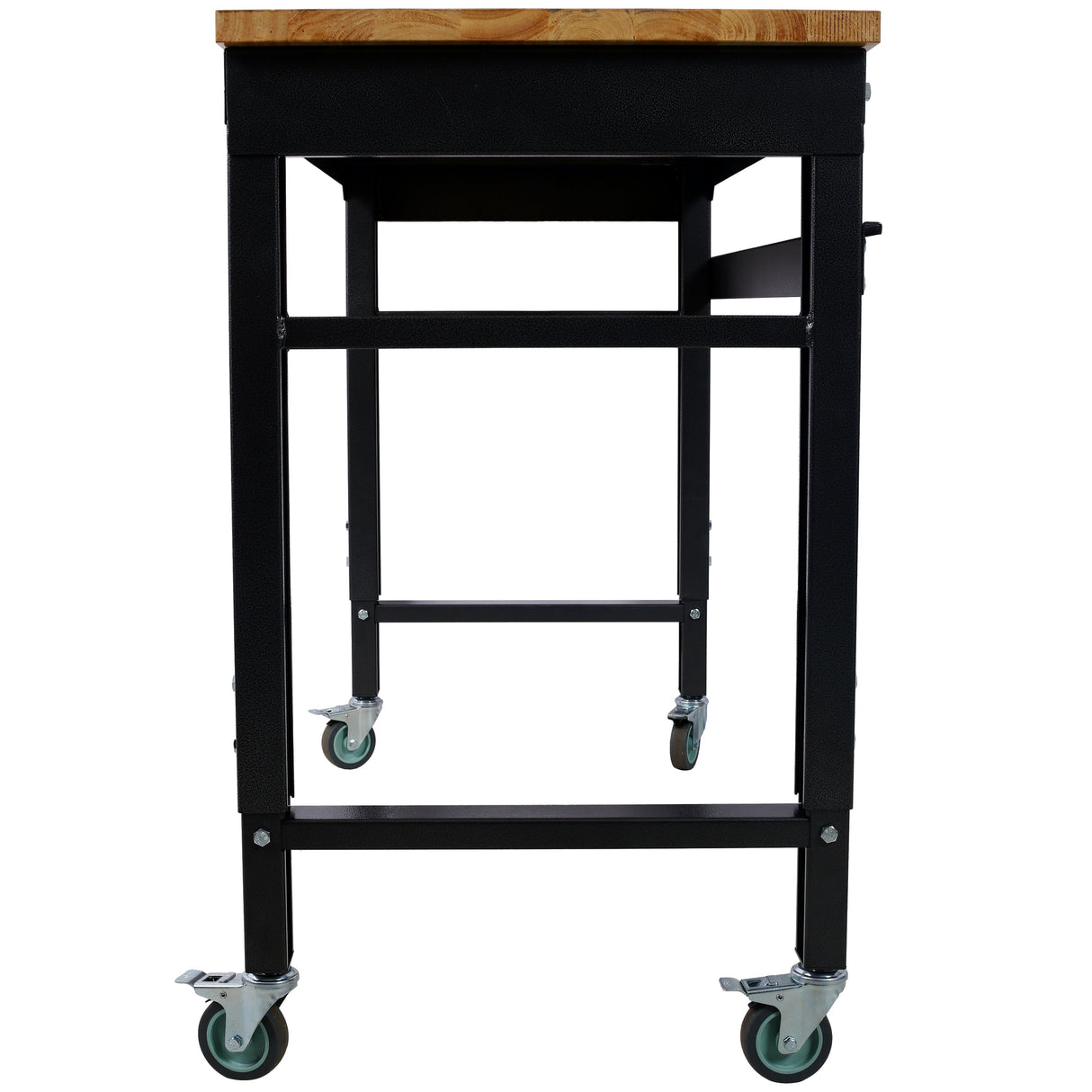 48" Wide Rolling Workbench - Adjustable Height for Workshop