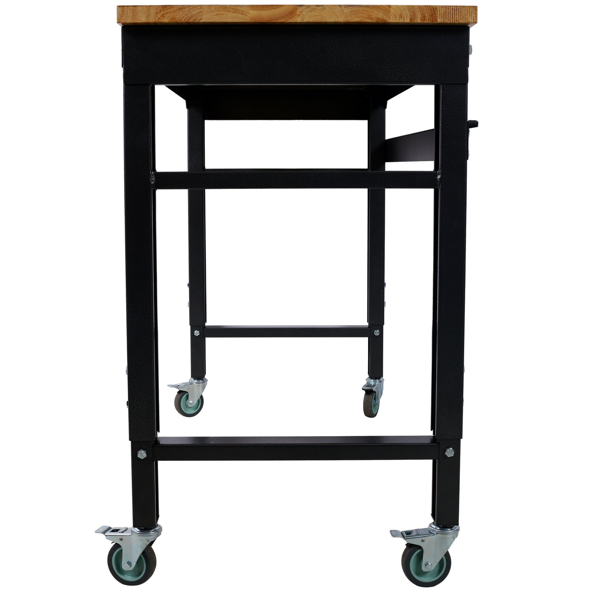 48" Wide Rolling Workbench - Adjustable Height for Workshop