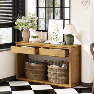 55' Console Table Natural