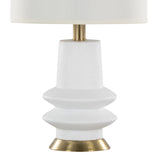 Lloyd 26' Contemporary Polyresin Table Lamp - Set of 2