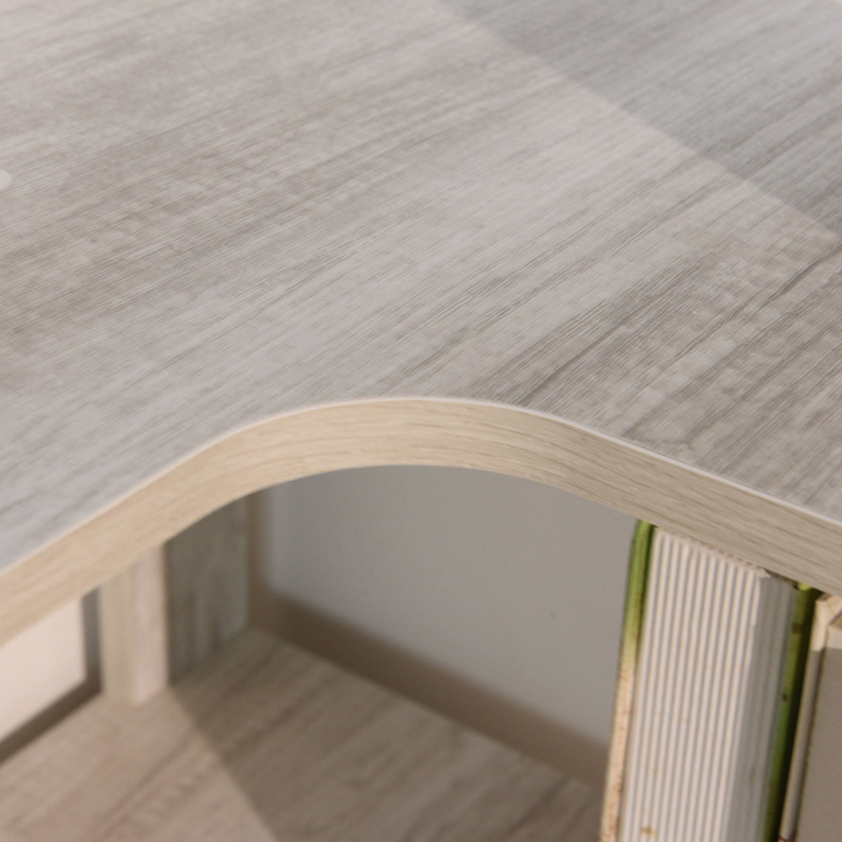 L-Shaped Corner Bookshelf