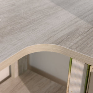 L-Shaped Corner Bookshelf
