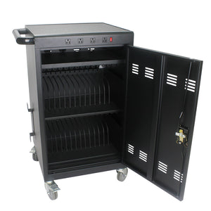Mobile Charging Cart For Tablets Laptops 35, Device Capacity Matt Metal