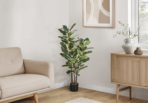 47" Tall Artificial Indoor Oak Tree with Real Touch Leaves