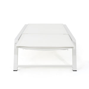 Myers - Modern Chaise Lounge Set With Adjustable Back