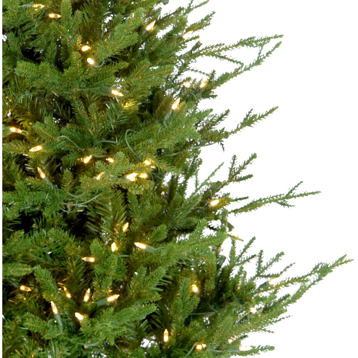 Fraser Hill Farm 5-Ft Adirondack Pre-Lit Potted Christmas Tree Decor with Warm White LED Lights