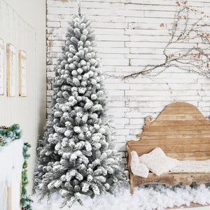 6.5-Ft.-Flocked-Alaskan-Pine-Christmas-Tree-Christmas-Trees