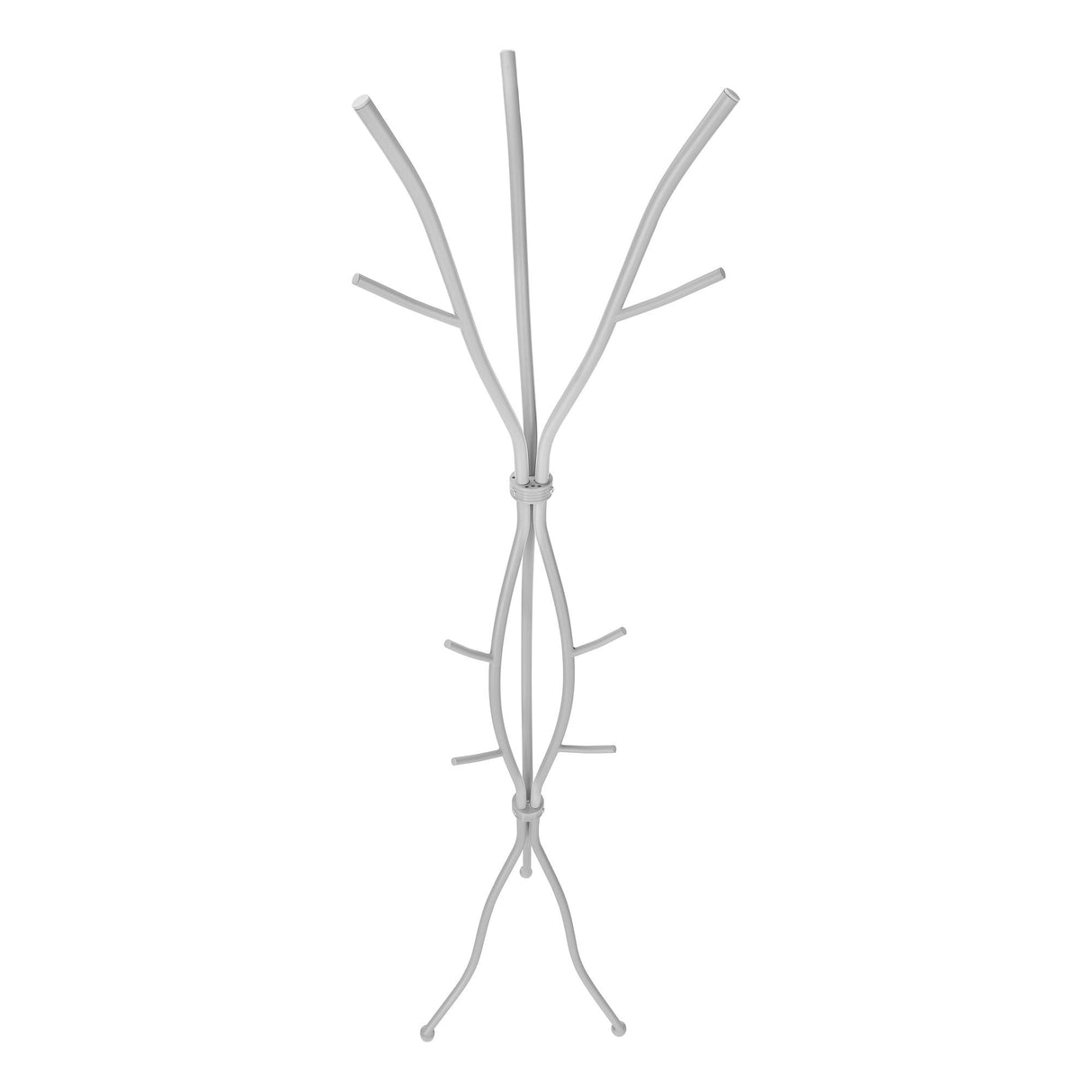 Coat Rack, Hall Tree, Free Standing, 11 Hooks, Entryway, Contemporary & Modern