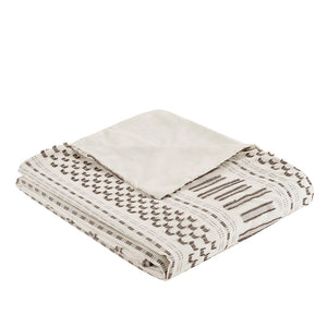 Full/Queen Cotton Jacquard Duvet Cover Mini Set