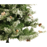 7.5-Ft. Flocked Buffalo Fir Christmas Tree