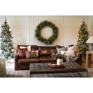 7.5-Ft. Buffalo Fir Slim Artificial Christmas Tree with White Incandescent Smart Lights
