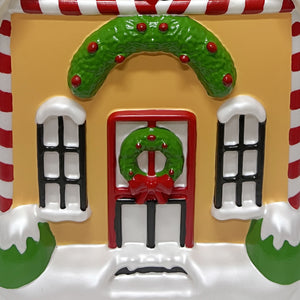 Fraser Hill Farm 32" Gingerbread House Christmas Blow Mold