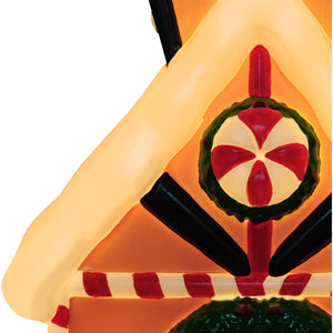 Fraser Hill Farm 32" Gingerbread House Christmas Blow Mold