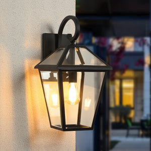 10" 2-Piece Outdoor Wall Lanterns