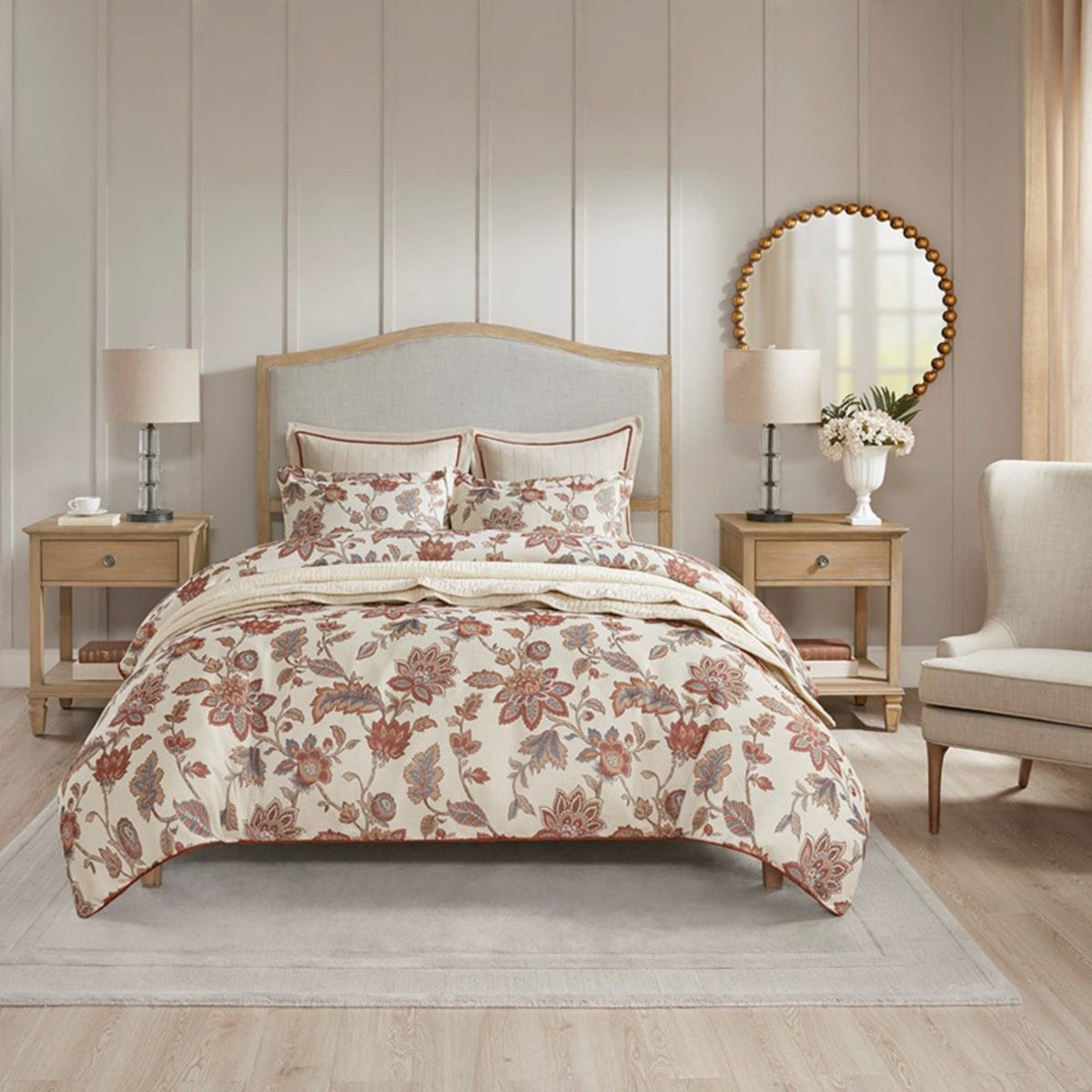 Victoria - Bedside Table With Drawer And Shelf
