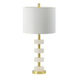 13x13x26 Marble Table Lamp