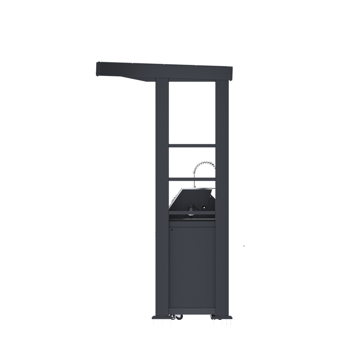 97-Inch 4-Burner Deluxe Stainless Steel Gas Outdoor Kitchen Grill