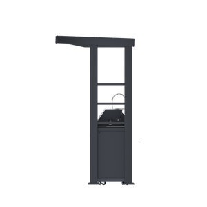 97-Inch 4-Burner Deluxe Stainless Steel Gas Outdoor Kitchen Grill